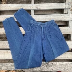 Vintage Rockies high rise taper ankle wedgie jeans